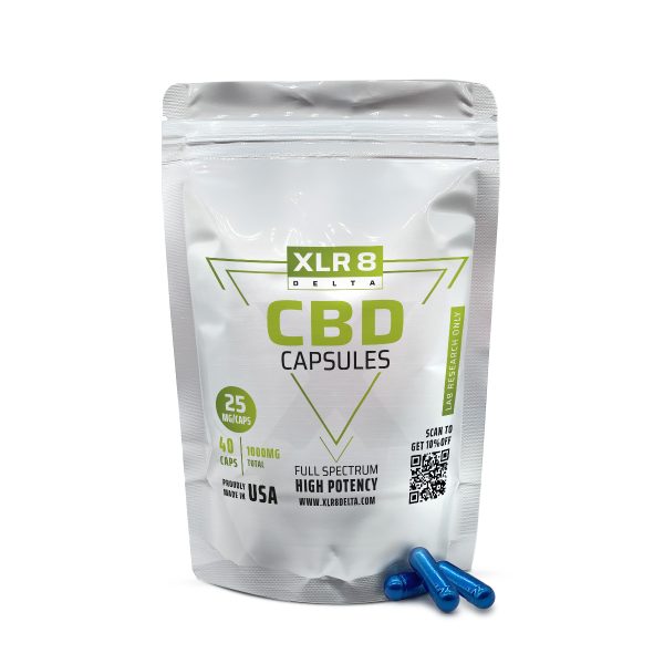 CBD Capsules Full Spectrum High Potency - Image 2