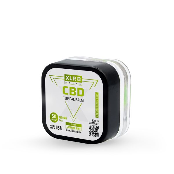 CBD Topical Balm Soothing Mint - Image 3