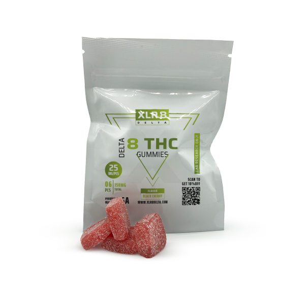 Delta 8 Gummies Black Cherry