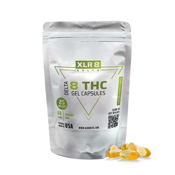 Delta-8 THC Gel Capsules