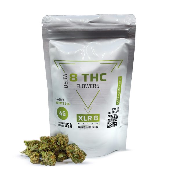 Delta-8 Sativa White CBG