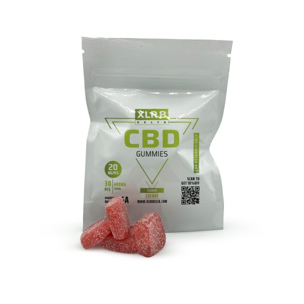 CBD Cherry Flavour Gummies