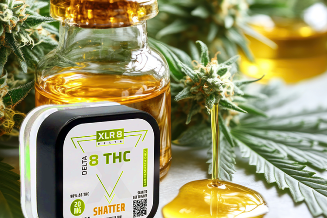 Delta 8 Shatter: High-Potency Extract for Intense Effects