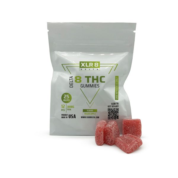 Delta 8 Gummies Vegan Apple - Image 3