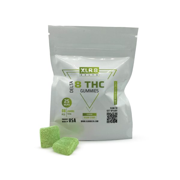 Delta 8 Gummies Vegan Citrus - Image 2