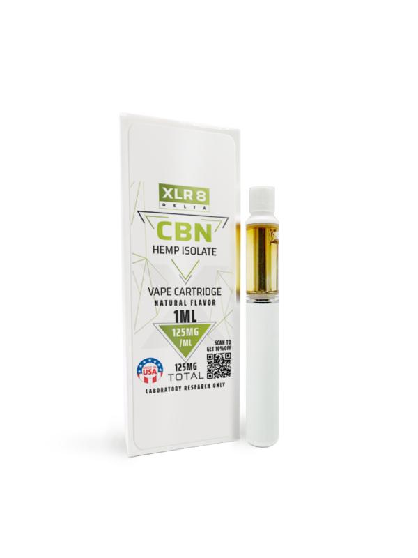 CBN Hemp Isolate Cannabinol Vape Cartridge